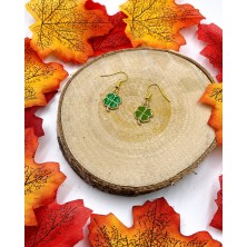 Kolczyki Koniczynka na szczęście