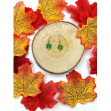 Kolczyki Koniczynka na szczęście