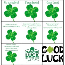 Kolczyki Koniczynka na szczęście