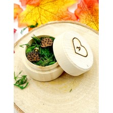 Kolczyki drewniane Jeżyki