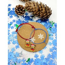 Bransoletka świąteczna z...