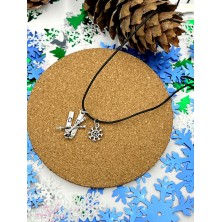 Naszyjnik Snowboard/Narty