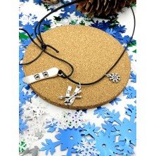 Naszyjnik Snowboard/Narty