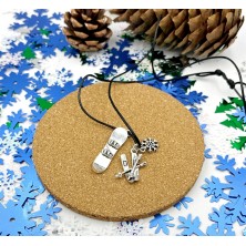 Naszyjnik Snowboard/Narty