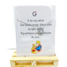 Naszyjniki Mały Książe i lisek 2szt