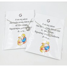 Naszyjniki Mały Książe i lisek 2szt