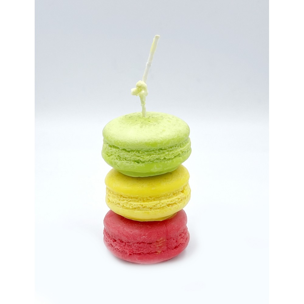 Świeca makaroniki francuskie 3szt