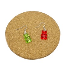 Kolczyki Haribo miś kolory