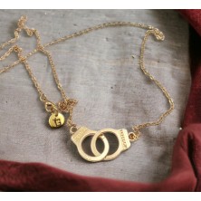 Naszyjnik Freedom srebrny/złoty