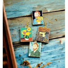 Kolczyki Malarstwo: Van...