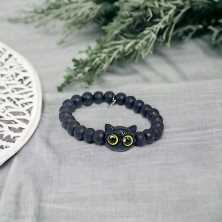 Bransoletka CZARNY KOT