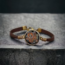 Bransoletka personalizowana ze zdjęciem rzemyk