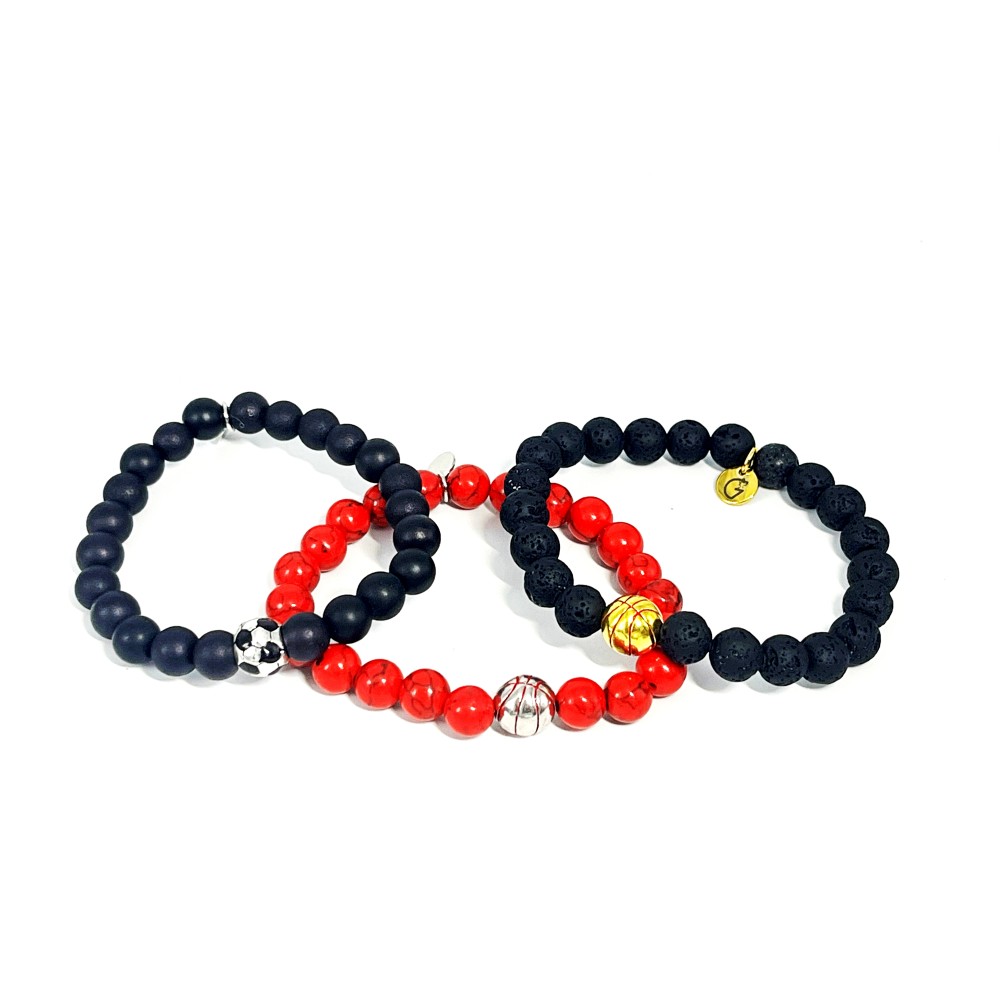 Bransoletka Koszykówka/Piłka nożna