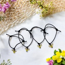 Bransoletka z karnecikiem prezentowym Pszczółka