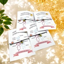 Bransoletka z karnecikiem...