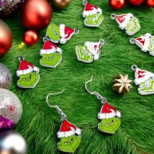 Kolczyki GRINCH