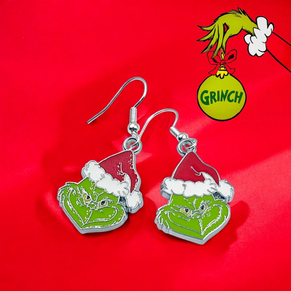 Kolczyki GRINCH