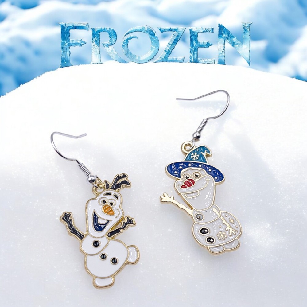 Kolczyki FROZEN Olaf