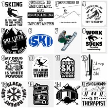 Naszyjnik Snowboard/Narty