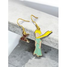 Kolczyki Mały Książe i Lis