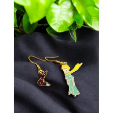 Kolczyki Mały Książe i Lis