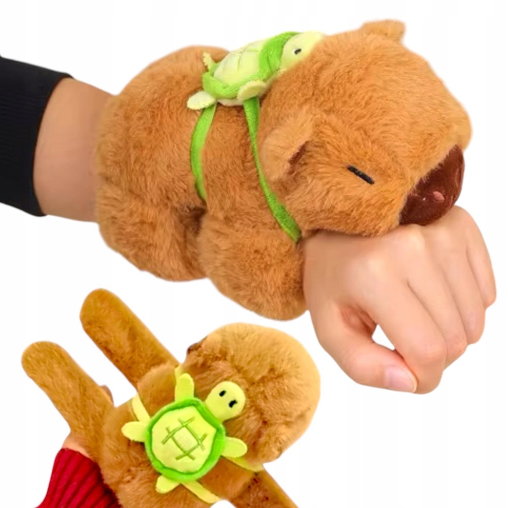 Kapibara z plecakiem na rękę 18cm