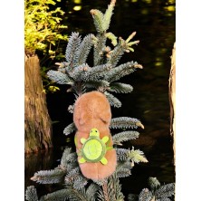 Kapibara z plecakiem na rękę 18cm