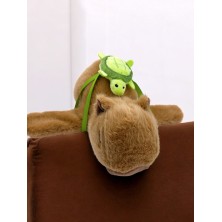 Kapibara z plecakiem na rękę 18cm