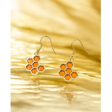 Kolczyki Plaster Miodu