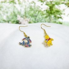 Kolczyki Kubuś Puchatek i Przyjaciele