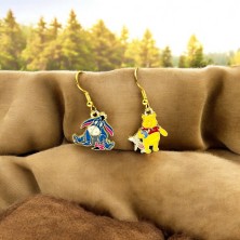 Kolczyki Kubuś Puchatek i Przyjaciele