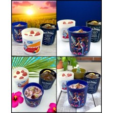 Świeca personalizowana w szkle z bambusową pokrywką 270ml