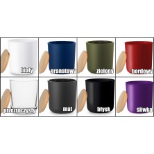 Świeca personalizowana w szkle świąteczna 270ml