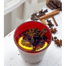 Świeca personalizowana w szkle świąteczna 270ml