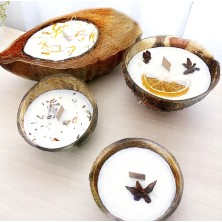 Świeca KOKOS 8-10cm