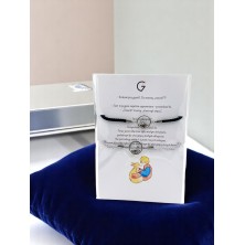 Bransoletka Mały Książe i Lisek 2szt