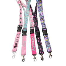 Smycz na szyję do telefonu z haftem