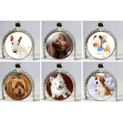 Naszyjnik 25mm personalizowany srebrny