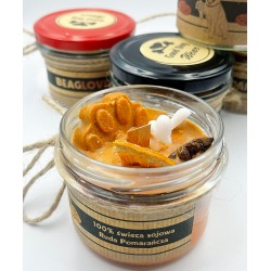 Świeca RASY PSÓW w słoiku