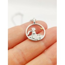 Naszyjniki Mały Książe i lisek 2szt