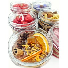 Świeca CZEKOLADOWA w słoiku