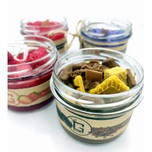 Świeca CZEKOLADOWA w słoiku