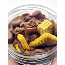 Świeca CZEKOLADOWA w słoiku