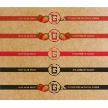 Świeca TRUSKAWKOWA w słoiku