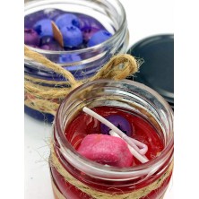 Świeca OWOCE LASU w słoiku