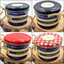 Świeca OWOCE LASU w słoiku