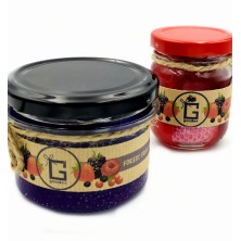 Świeca OWOCE LASU w słoiku