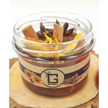 Świeca ŚWIĄTECZNA w słoiku