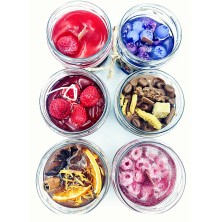 Świeca JAGODOWA w słoiku