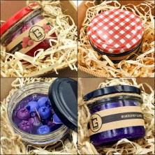 Świeca JAGODOWA w słoiku